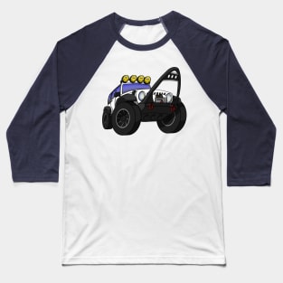 White 4x4 Baseball T-Shirt